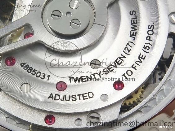 MIROTIME 0103 Casual Portuguese Chrono IW3716 Z+F 1:1 Best Edition White Dial on Blue Rubber Strap A 7016